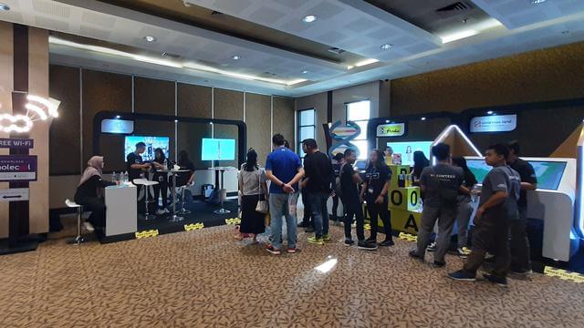 Interaksi peserta di Disrupto Fest 2019